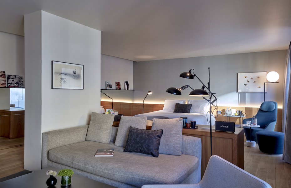 Suite at the Sir Victor Hotel, Barcelona